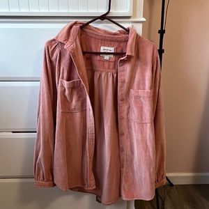 vintage american eagle button up/jacket